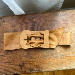 BCBG Max Azria Vintage Y2K Leather Belt